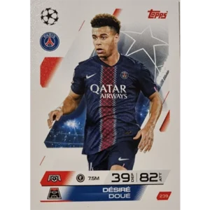 Topps Match Attax Champions League 2025/26 KARTE 239 DESIRE DOUE