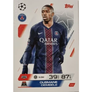 Topps Match Attax Champions League 2025/26 KARTE 242 OUSMANE DEMBELE