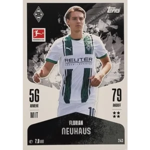 Topps Bundesliga Match Attax 2024/25 / Nr. 243 FLORIAN NEUHAUS
