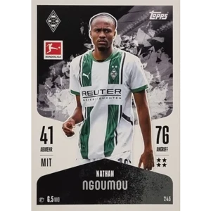 Topps Bundesliga Match Attax 2024/25 / Nr. 245 NATHAN NGOUMOU