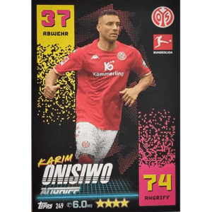 Topps Match Attax Bundesliga 2022-23 - Nr 249 Karim Onisiwo