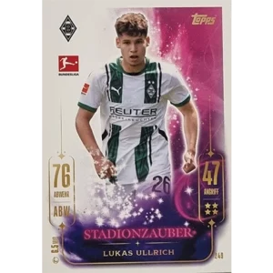 Topps Bundesliga Match Attax 2024/25 / Nr. 249 LUKAS ULLRICH / STADIONZAUBER