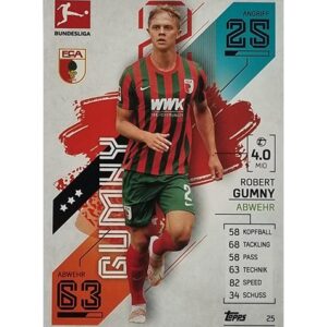 Topps Match Attax Bundesliga 2021/22 Nr 025 Robert Gumny