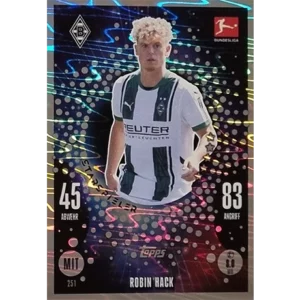 Topps Bundesliga Match Attax 2024/25 / Nr. 251 ROBIN HACK / STARSPIELER