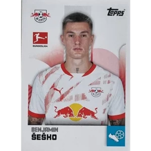 Topps Bundesliga Sticker Saison 2024/2025 / Sticker Nummer 253 Benjamin Sesko