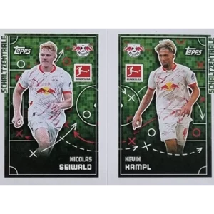 Topps Bundesliga Sticker Saison 2024/2025 / Sticker Nummer 254-255 Seiwald & Kampl
