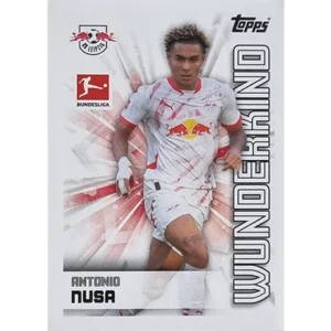 Topps Bundesliga Sticker Saison 2024/2025 / Sticker Nummer 256 Antonio Nusa / Wunderkind