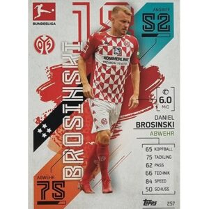 Topps Match Attax Bundesliga 2021/22 Nr 257 Daniel Brosinski