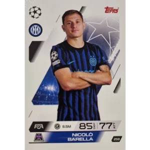 Topps Match Attax Champions League 2025/26 KARTE 258 NICOLO BARELLA