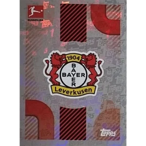 Topps Bundesliga Sticker Saison 2024/2025 / Sticker Nummer 262 Bayer Leverkusen Logo