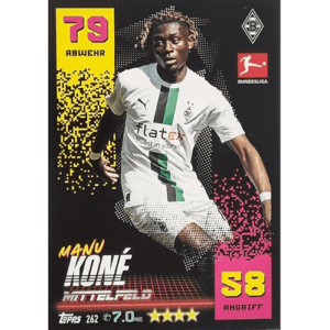 Topps Match Attax Bundesliga 2022-23 - Nr 262 Manu Kone