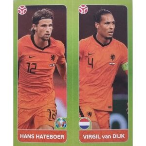 Panini EURO 2020 Sticker Nr 264 Hateboer Van Dijk