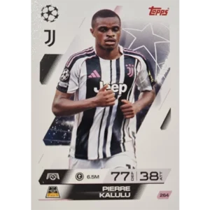 Topps Match Attax Champions League 2025/26 KARTE 264 PIERRE KALULU