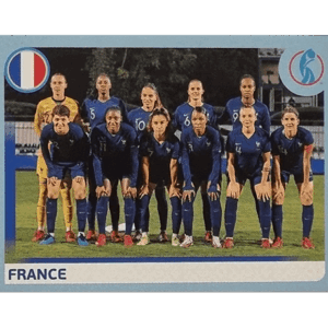 Panini Frauen EM 2022 Sticker - Nr 027 France