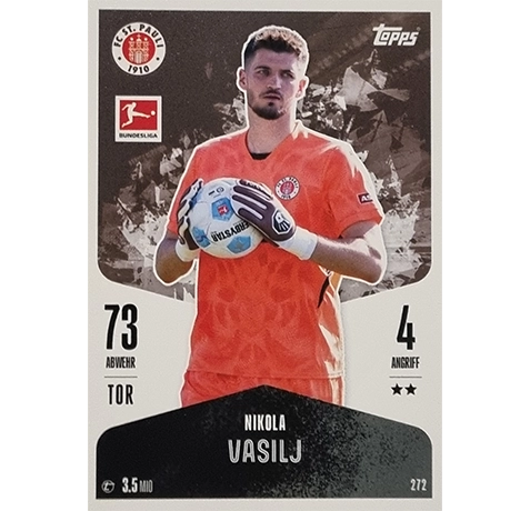 Topps Bundesliga Match Attax 2024/25 / Nr. 272 NIKOLA VASILJ