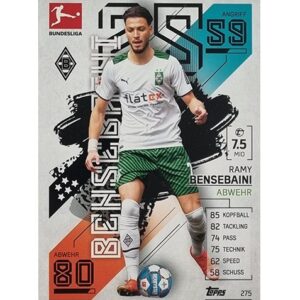 Topps Match Attax Bundesliga 2021/22 Nr 275 Ramy Bensebaini