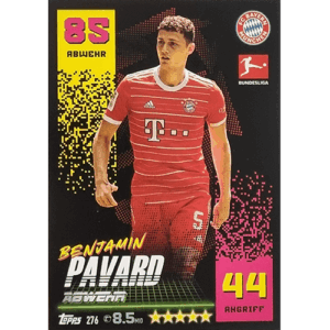 Topps Match Attax Bundesliga 2022-23 - Nr 276 Benjamin Pavard