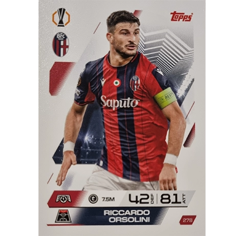 Topps Match Attax Champions League 2025/26 KARTE 278 RICCARDO ORSOLINI