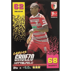 Topps Match Attax Bundesliga 2022-23 - Nr 028 Carlos Gruezo