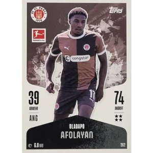 Topps Bundesliga Match Attax 2024/25 / Nr. 282 OLADAPO AFOLAYAN
