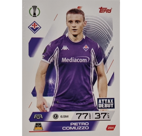 Topps Match Attax Champions League 2025/26 KARTE 284 PIETRO COMUZZO