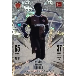 Topps Bundesliga Match Attax 2024/25 / Nr. 286 MUHAMMAD DAHABA / ROHDIAMANT / NORMAL ODER PARALLEL NICHT AUSWÄHLBAR