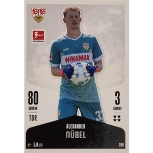 Topps Bundesliga Match Attax 2024/25 / Nr. 290 ALEXANDER NÜBEL