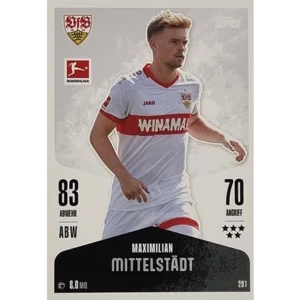 Topps Bundesliga Match Attax 2024/25 / Nr. 291 MAXIMILIAN MITTELSTÄDT