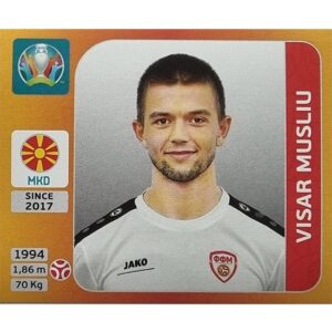 Panini EURO 2020 Sticker Nr 293 Visar Musliu