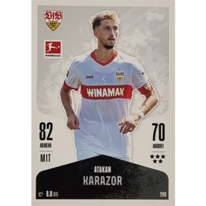 Topps Bundesliga Match Attax 2024/25 / Nr. 296 ATAKAN KARAZOR