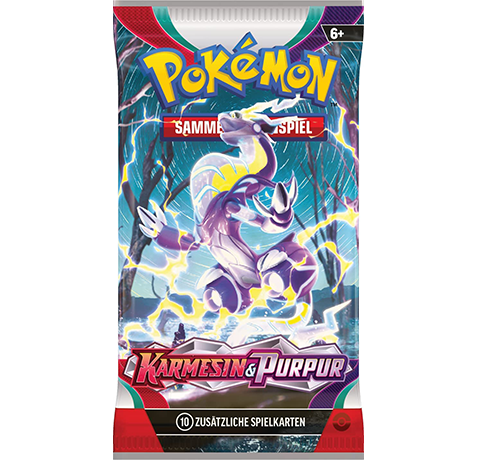 Pokemon Karmesin und Purpur - 1x Booster Deutsche Version – Bild 4