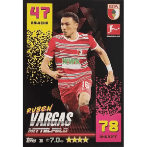 Topps Match Attax Bundesliga 2022-23 - Nr 030 Ruben Vargas
