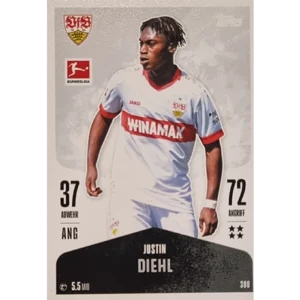 Topps Bundesliga Match Attax 2024/25 / Nr. 300 JUSTIN DIEHL