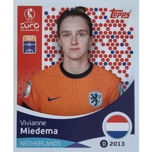 Topps UEFA Women EURO 2025 Sticker