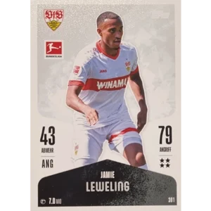 Topps Bundesliga Match Attax 2024/25 / Nr. 301 JAMIE LEWELING
