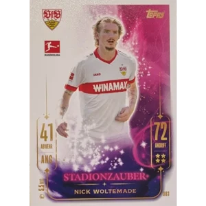 Topps Bundesliga Match Attax 2024/25 / Nr. 303 NICK WOLTEMADE / STADIONZAUBER