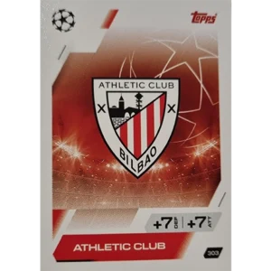 Topps Match Attax Champions League 2025/26 KARTE 303 ATHLETIC CLUB