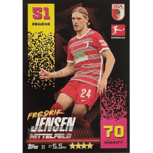 Topps Match Attax Bundesliga 2022-23 - Nr 031 Frederik Jensen