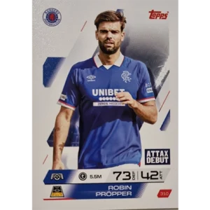 Topps Match Attax Champions League 2025/26 KARTE 310 ROBIN PRÖPPER