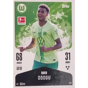 Topps Bundesliga Match Attax 2024/25 / Nr. 311 DAVID ODOGU