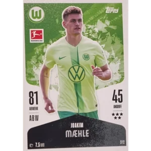 Topps Bundesliga Match Attax 2024/25 / Nr. 312 JOAKIM MAEHLE