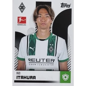Topps Bundesliga Sticker Saison 2024/2025 / Sticker Nummer 313 Ko Itakura