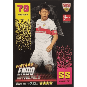 Topps Match Attax Bundesliga 2022-23 - Nr 313 Wataru Endo