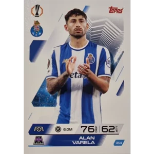 Topps Match Attax Champions League 2025/26 KARTE 314 ALAN VARELA
