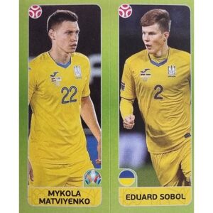 Panini EURO 2020 Sticker Nr 317 Matviyenko Sobol