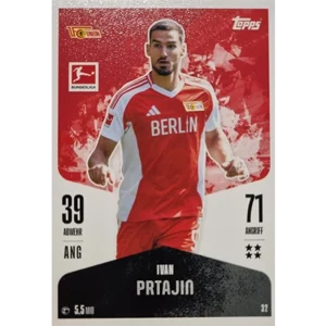 Topps Bundesliga Match Attax 2024/25 / Nr. 032 IVAN PRTAJIN