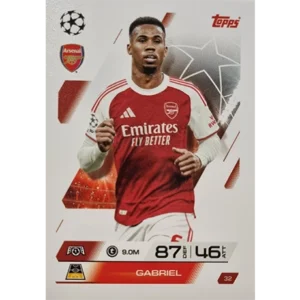 Topps Match Attax Champions League 2025/26 KARTE 032 GABRIEL
