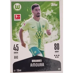 Topps Bundesliga Match Attax 2024/25 / Nr. 320 MOHAMMED AMOURA