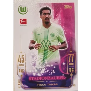 Topps Bundesliga Match Attax 2024/25 / Nr. 321 TIAGO TOMAS / STADIONZAUBER