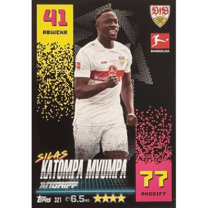 Topps Match Attax Bundesliga 2022-23 - Nr 321 Silas Katompa Mvumpa